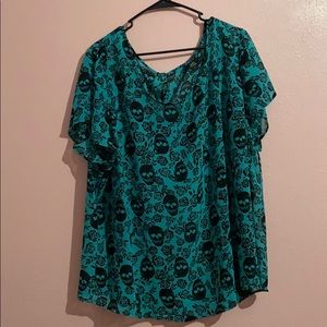 Skull torrid top